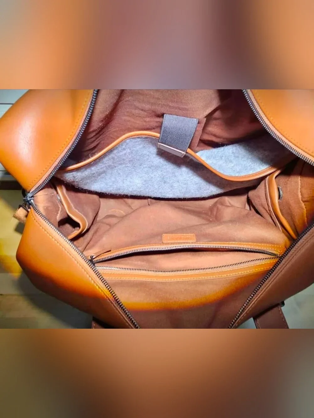 Monos Metro Duffel with QuickSnap Metro Kit - Saddle Tan Vegan Leather
